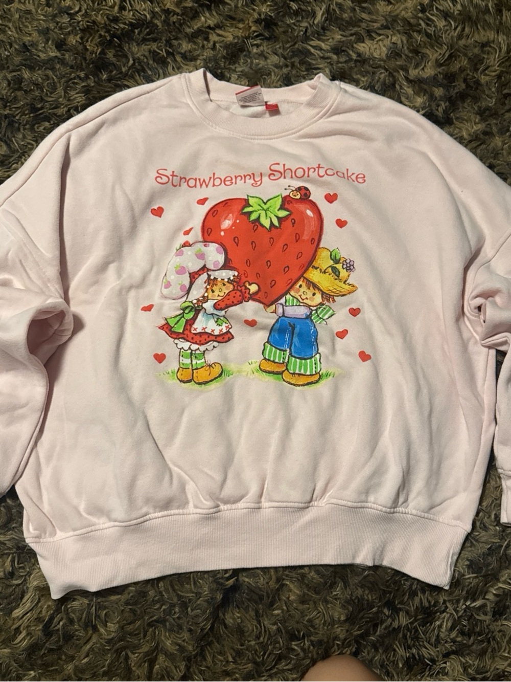 Strawberry Shortcake Crewneck Sweatshirt - Picture 1 of 2
